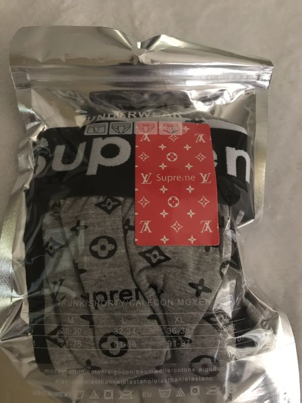 Supreme Louis Vuitton Underwear Mens Size 32-34 for Sale in Sacramento, CA - OfferUp