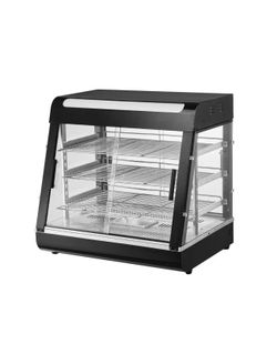 3-Tier Commercial Food Warmer Display, 1,200 W Food Buffet Server with Light, Adjustable Shelf and Temperature Display
