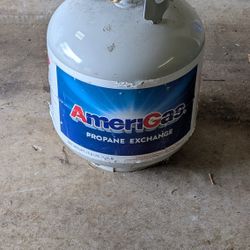 Partially Filled Propane Tank