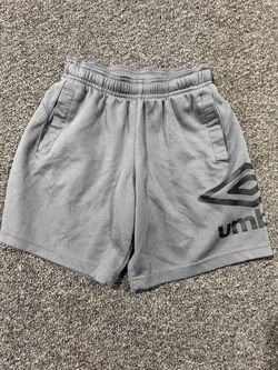 Umbro Gray Athletic Shorts 6/7Y
