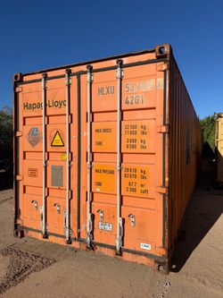 Storage shipping containers
