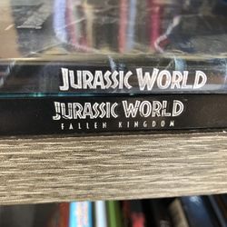 Blu-Rays Jurassic World & Jurassic World Fallen Kingdom