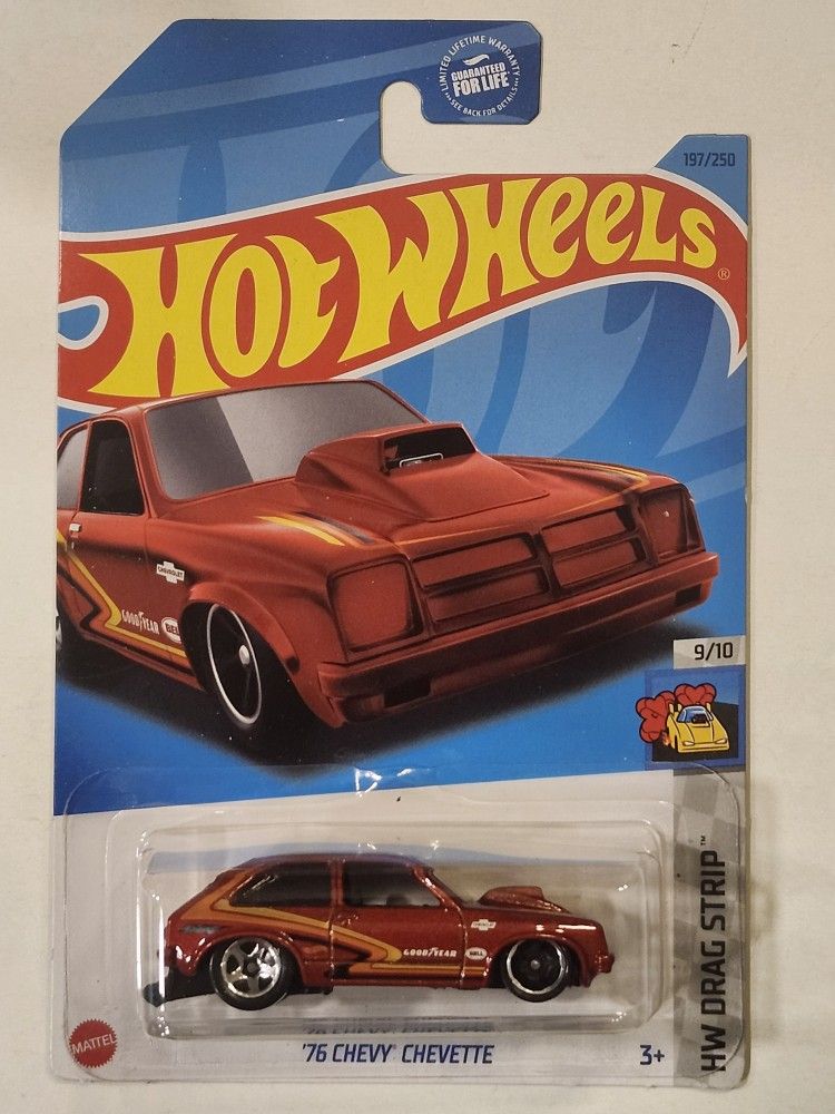 HOT WHEELS. DRAG STRIP. 1976 CHEVY CHEVETTE.
