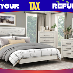 4 PC QUEEN BEDROOM SET