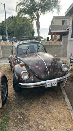 72 Vw bug beetle Volkswagen