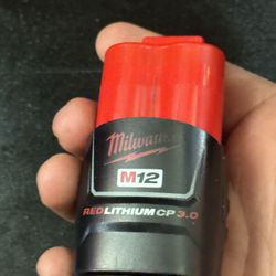 Milwaukee 48-11-2430 M12 12V 3.0 Amp Lithium-lon Cordless Battery Pack