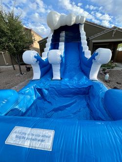 14ft Blue Wave Waterslide