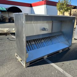 7 ft NSF Restaurant Hood And Exhaust Fan 08 HBS

