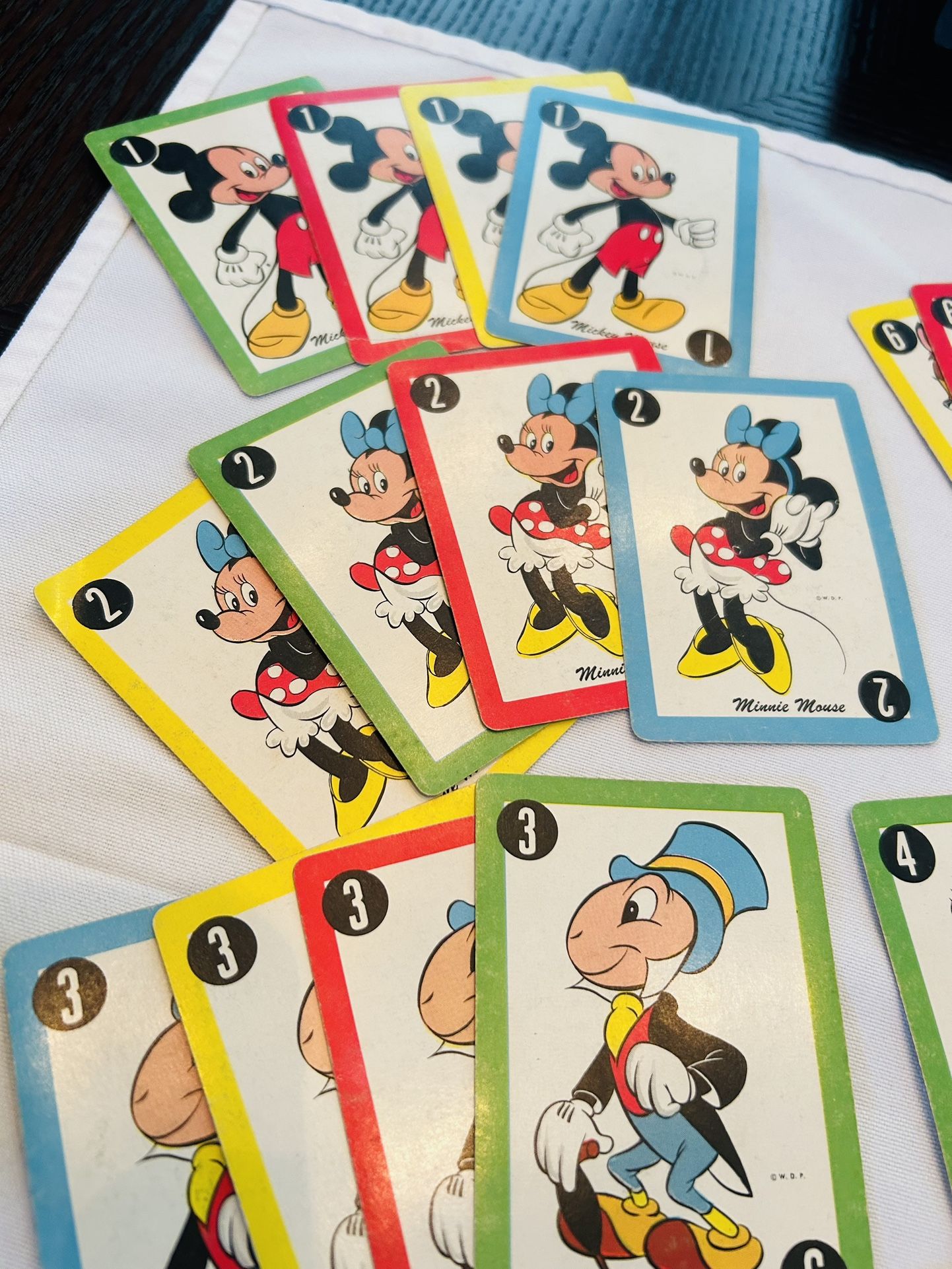 Disney Characters Vintage Playing Cards
