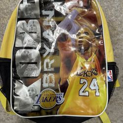 Los Angeles Lakers Kobe Bryant NBA Licensed Backpack, Not Lebron, Luka, Jersey, Nike