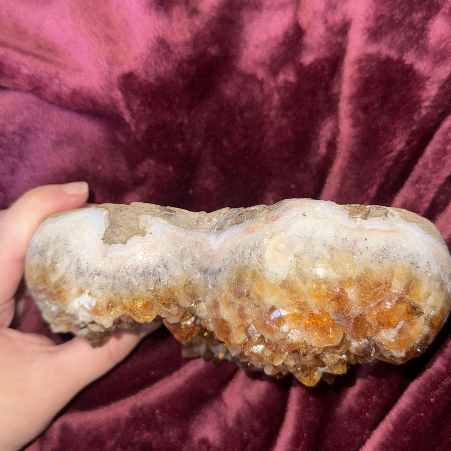 Heart Citrine Crystal