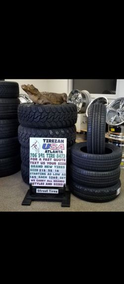 215 55 16 BRAND NEW TIRE TIRES $65 EACH $260 SET