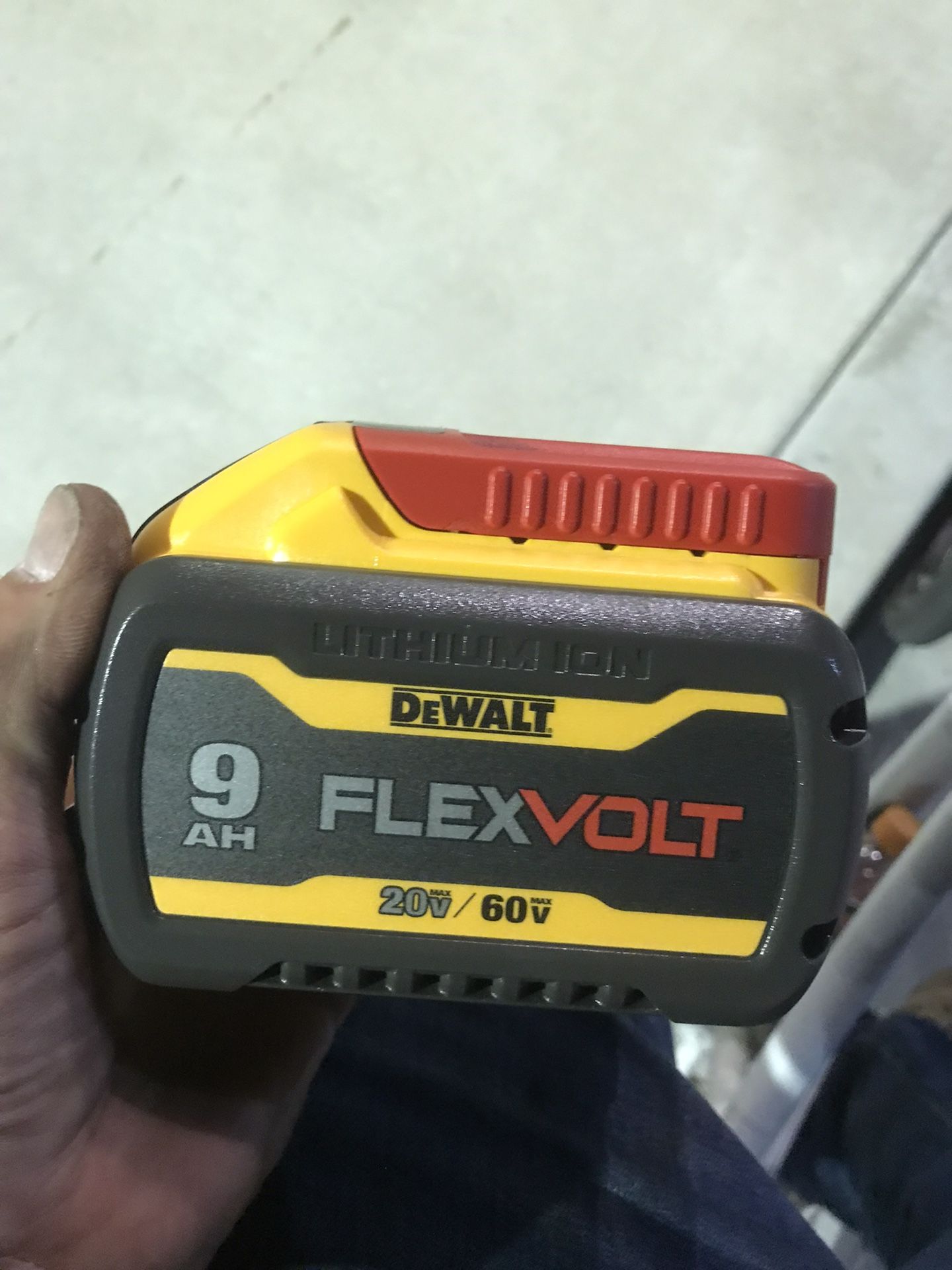 Dewalt Flexvolt 9ah Battery For 120… 220$ In Store