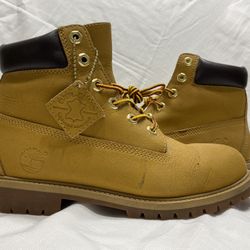 Timberland Wheat Nubuck Boots Boys 6.5