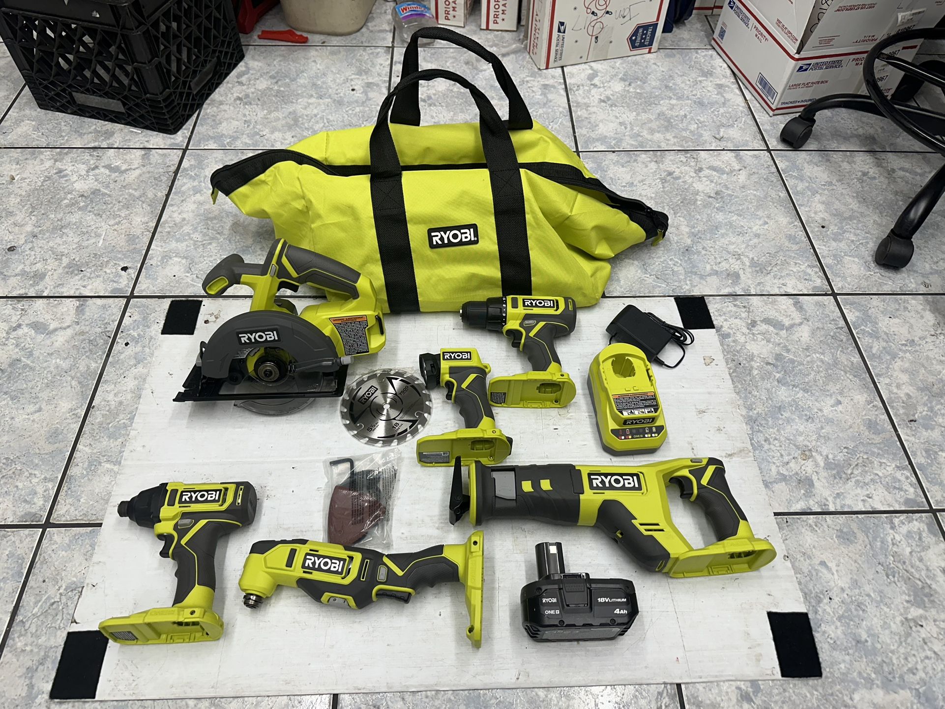 Ryobi - 6 Piece Tool kit