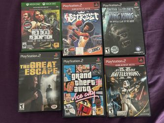 PS2 games and Xbox