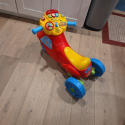 VTECH 2-1N-1 LEARN & ZOOM MOTORBIKE FOR 1+,YEARS SEE DESCRIPTION 