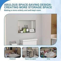 Shower Niche Bathroom Shelf (New In Box)