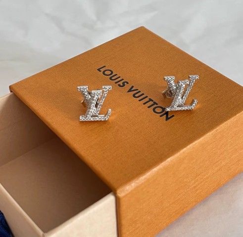 Decorative Metal Earrings Women Silver