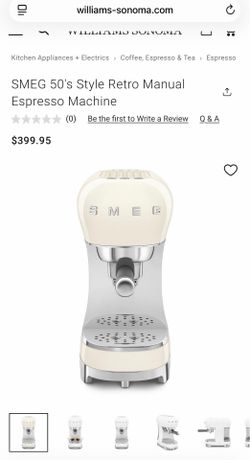 SMEG espresso machine
