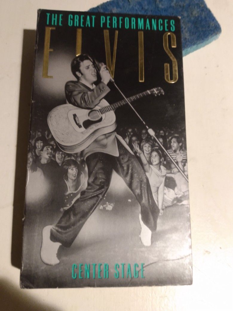 Vintage Elvis Presley Greatest Performances VHS Tape