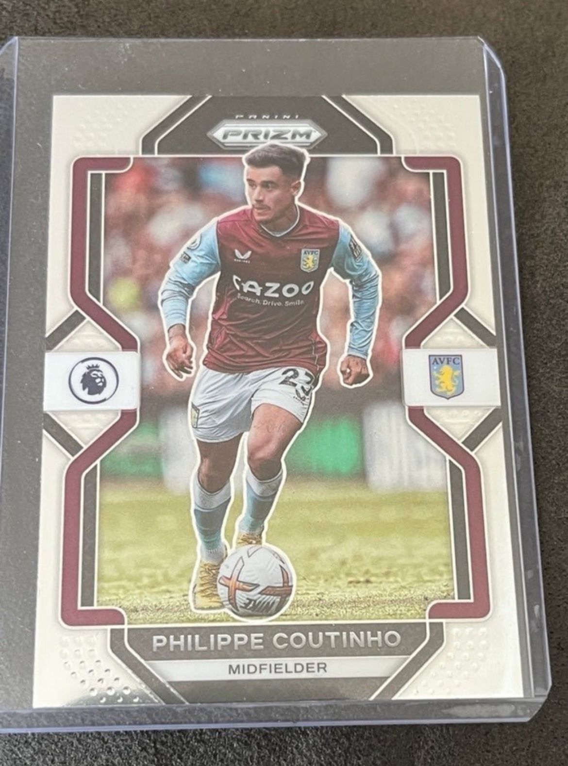 2022-23 Prizm Premier League Silver #272 Philippe Coutinho - Aston Villa