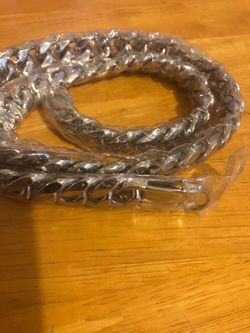 New silver chain