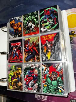 1994 Flair Marvel Annual complete set 150 cards