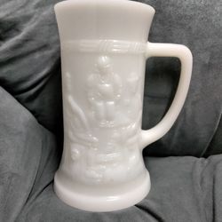 Milk Glass Stein