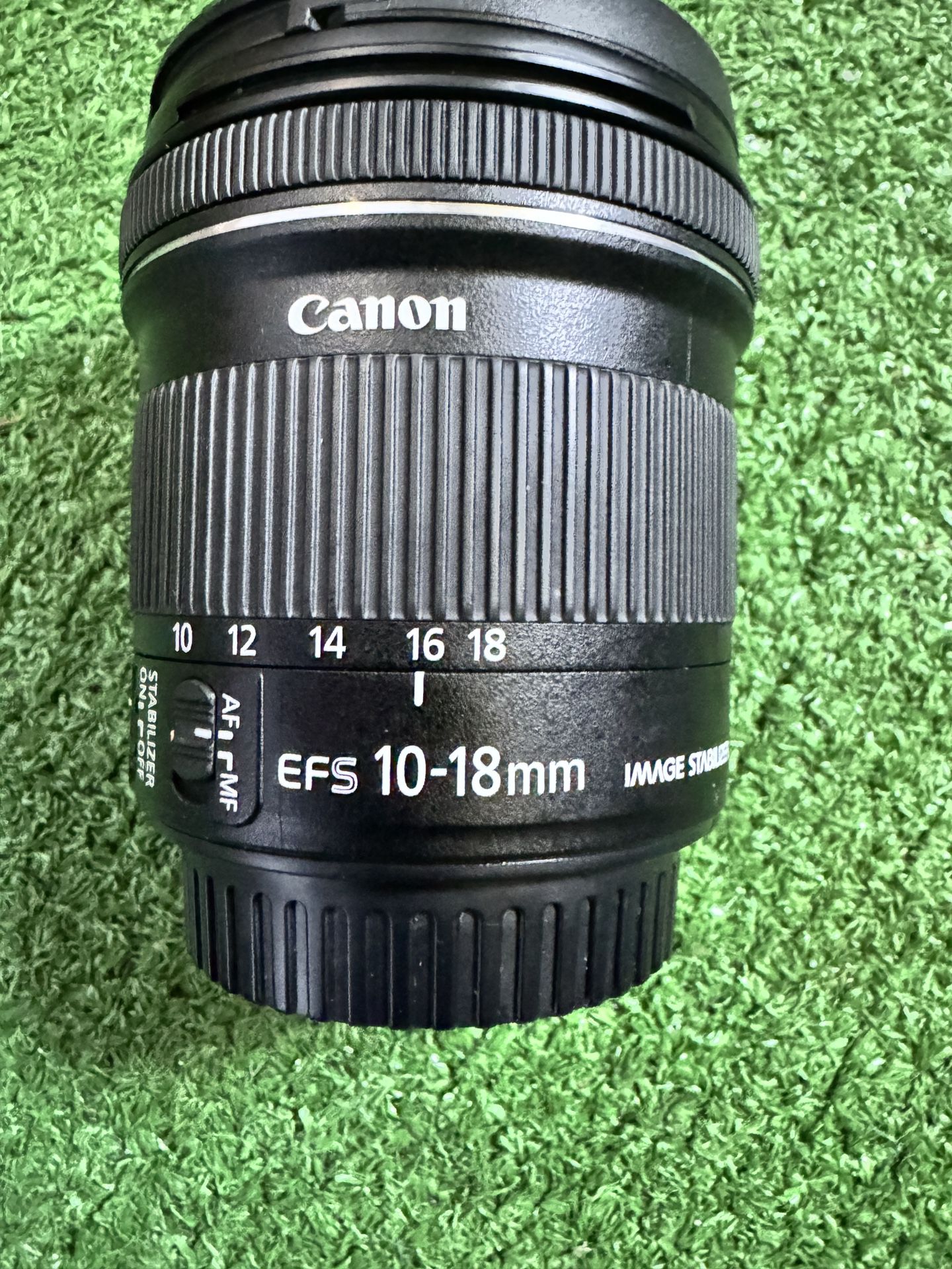 Canon 10-18mm EFS Lens 