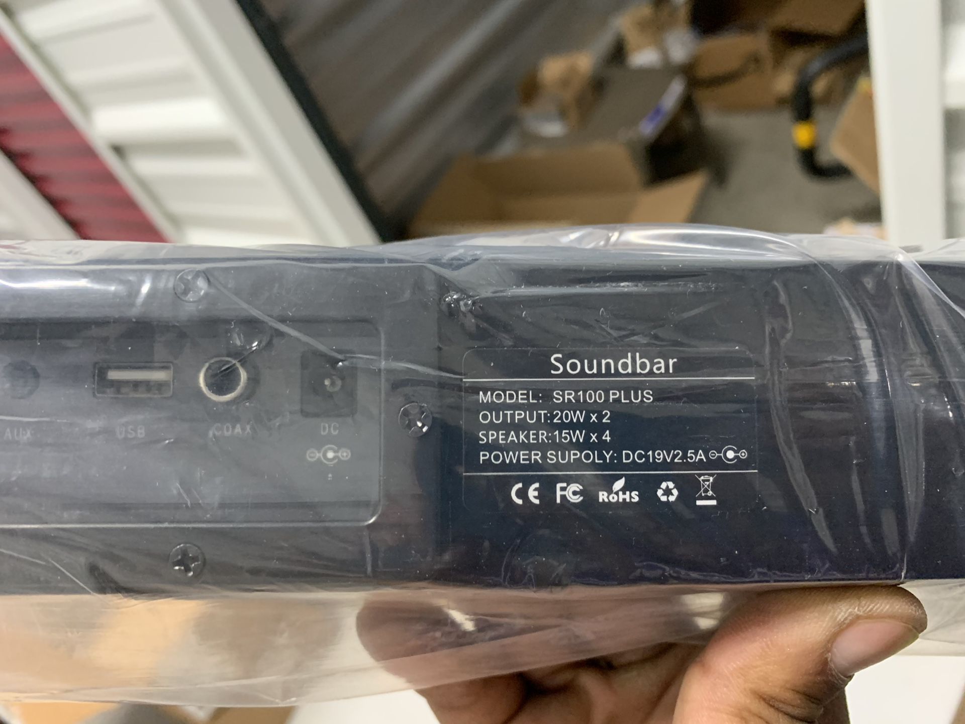 SR100 Sound Bar