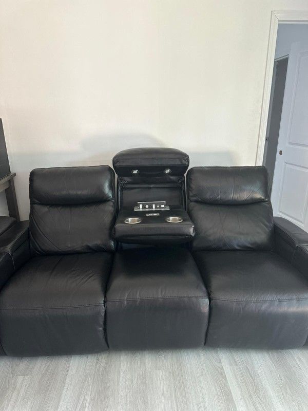 Black Electric Couch