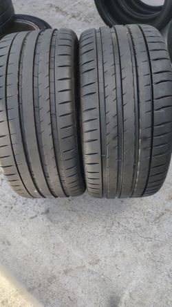 Tengo estas 2 llantas 255//35ZR19 96Y MICHELIN PILOT SPORT 4S