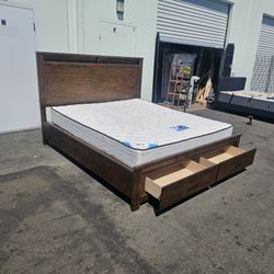 Cal King Bed And Mattress 