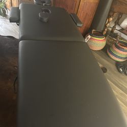 Black Portable Massage Table