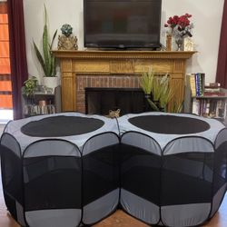 New Two Room Portable  Pet Play Pen