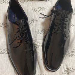Cole Haan Black Patent Leather Oxfords 