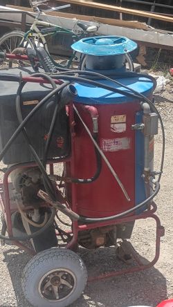 Steam pressure washer