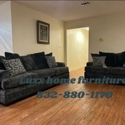 Brand New Sofa And Loveseat Gray Financing Available 
