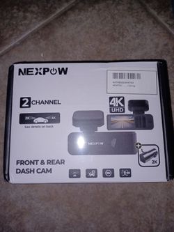 NEXPOW Front & Rear Dash Cam