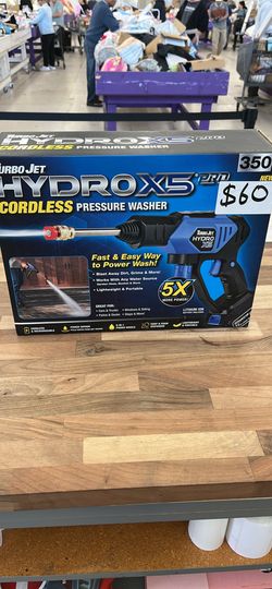 TurboJet hydro x5 pro cordless pressure washer