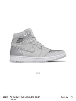 Jordan 1’s silver