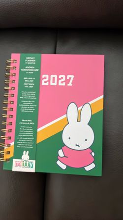 Miffy weekly Planner