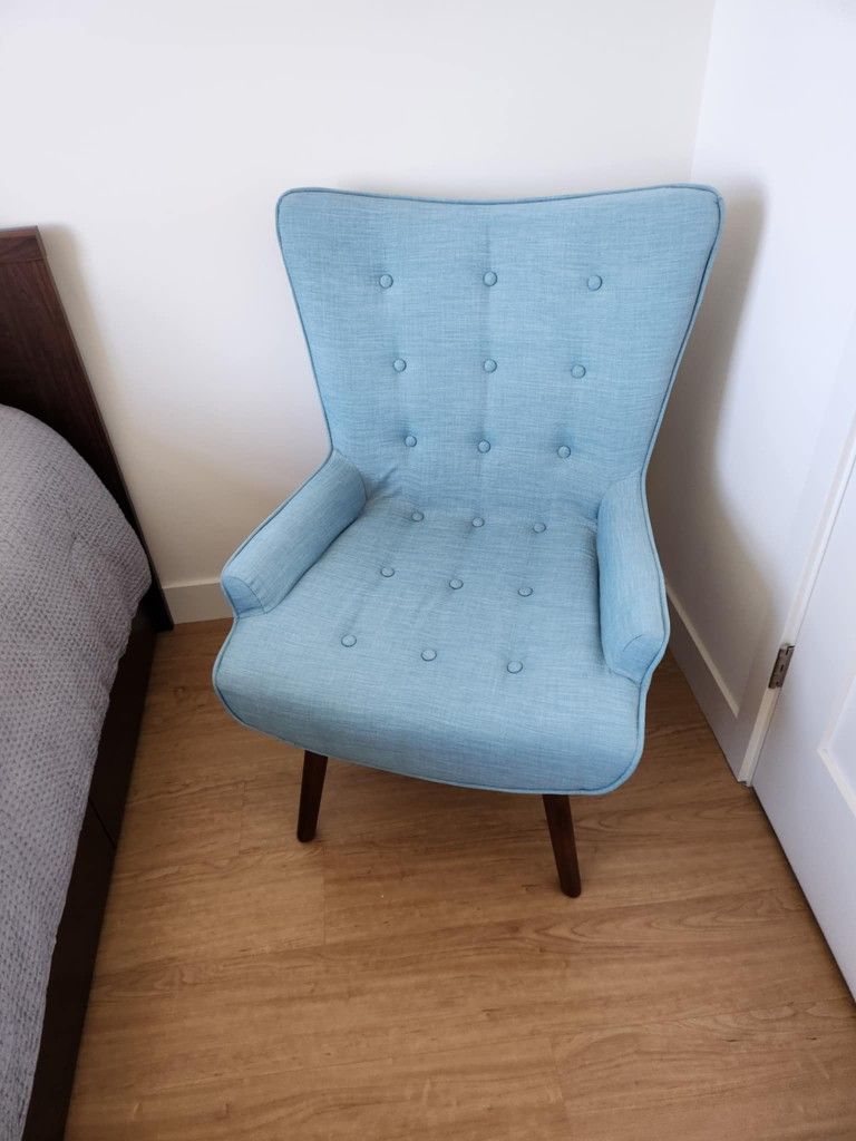 Chair with ottoman