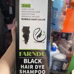 Black Hair Dye Shampoo 