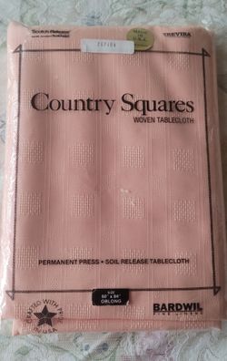Oblong tablecloth