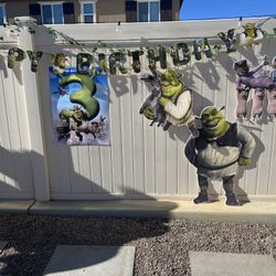 Shrek Party Decor 