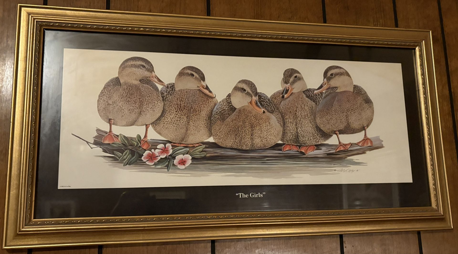 Art LaMay Print "The Girls"