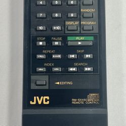 JVC Genuine RM-SX450 Black Remote Control Tested