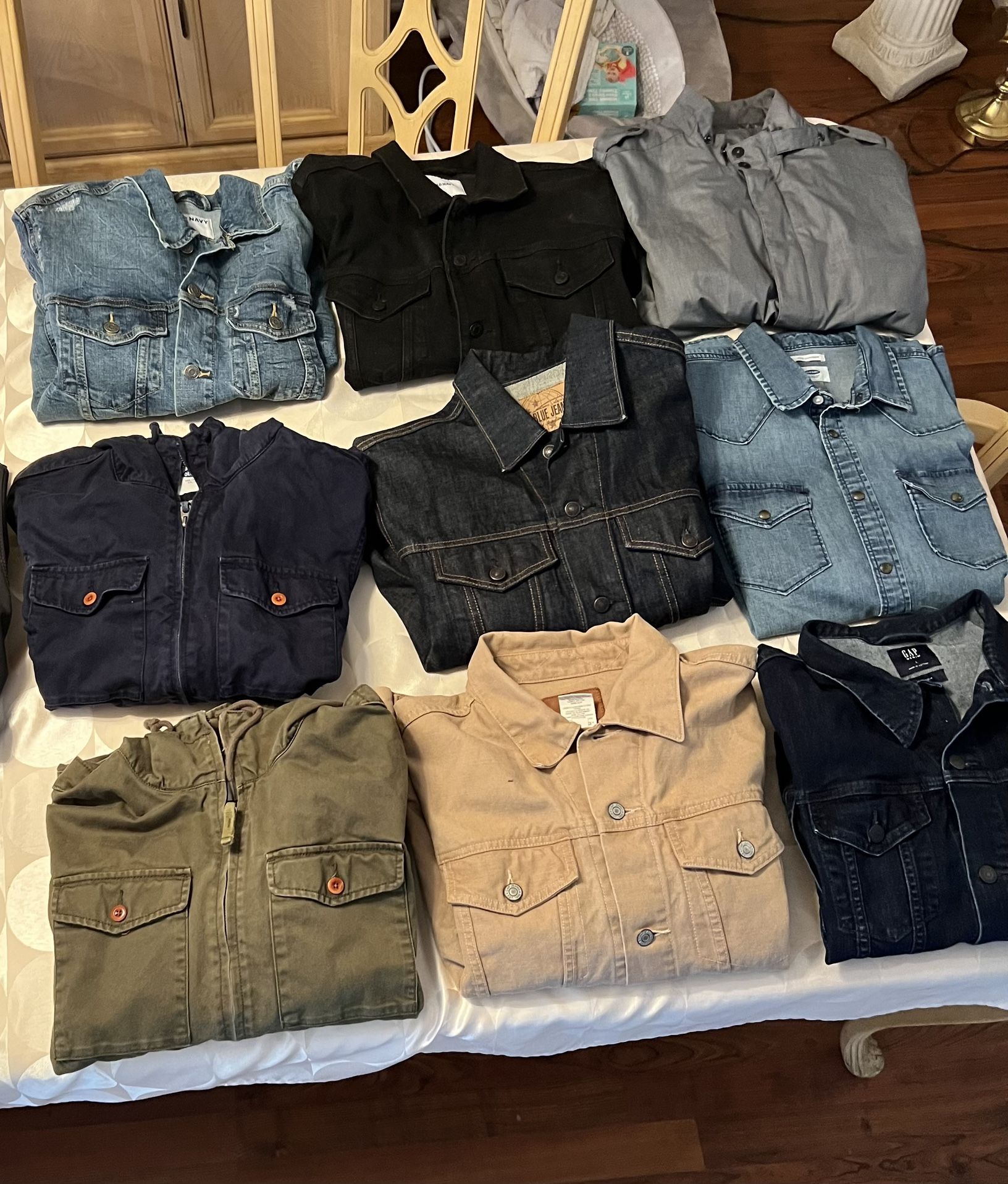 9 Brand Names - Demin / Hoodies/ Jackets /